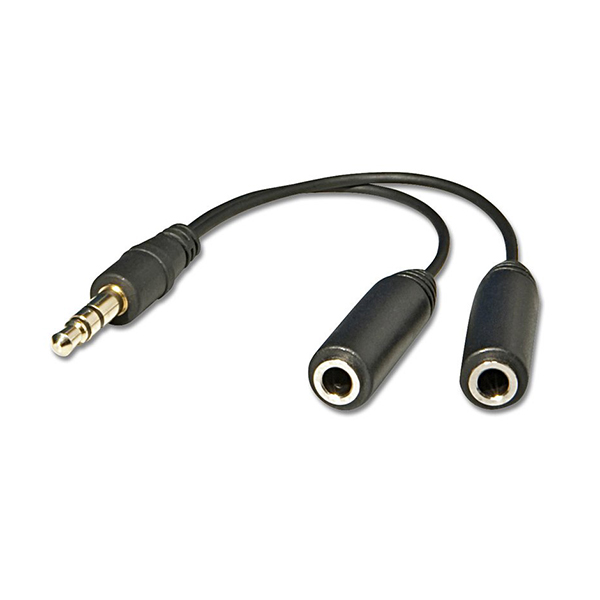Headphone Splitter (2 Headphones) - 
